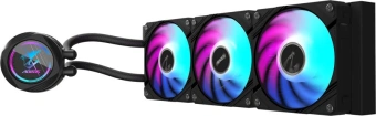 Система водяного охлаждения Gigabyte Aorus Waterforce II 360 ARGB Soc-AM5/AM4/1200/1700/1851 черный 4-pin 12.8-36.9dB Al Ret (GP-AORUS WATERFORCE II 360) - купить недорого с доставкой в интернет-магазине
