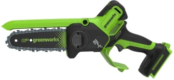 Цепная пила Greenworks GD24CS15 аккум. 600Вт 0.8л.с. дл.шины:6" (15cm) (2010107) - купить недорого с доставкой в интернет-магазине