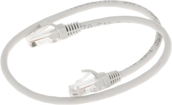 Патч-корд Premier 5-970 0.5 UTP 4 пары cat.5E CCA molded 0.5м серый RJ-45 (m)-RJ-45 (m) - купить недорого с доставкой в интернет-магазине