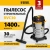 Строительный пылесос Denzel RVC30 1400Вт (уборка: сухая/сбор воды/выдув) серебристый - купить недорого с доставкой в интернет-магазине