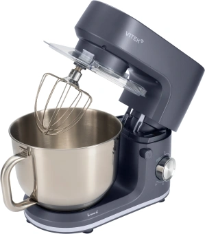 Миксер планетарный Vitek Элегия VT-PM0660 2000Вт антрацитовый - купить недорого с доставкой в интернет-магазине