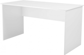 Стол для компьютера Витал-ПК Компакт 1400 столешница ЛДСП белый - купить недорого с доставкой в интернет-магазине