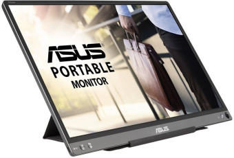 Монитор Asus 15.6" ZenScreen MB16ACE темно-серый IPS LED 16:9 матовая 220cd 178гр/178гр 1920x1080 60Hz FHD USB 0.8кг - купить недорого с доставкой в интернет-магазине