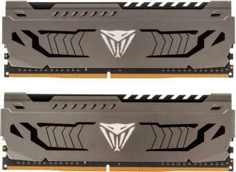 Память DDR4 2x8Gb 3200MHz Patriot PVS416G320C6K Viper Steel RTL Gaming PC4-25600 CL16 DIMM 288-pin 1.35В single rank с радиатором Ret - купить недорого с доставкой в интернет-магазине