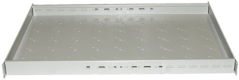 Полка стационарная Hyperline TSD3M-1U-650/1100-RAL7035 1U нагр.:150кг. 19" 1100мм серый (упак.:1шт) - купить недорого с доставкой в интернет-магазине