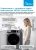 Стиральная машина Midea MFC3814BSW47/S класс: A загр.фронтальная макс.:8кг темно-серебристый инвертор - купить недорого с доставкой в интернет-магазине