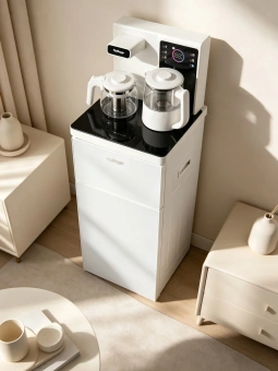 Кулер Hotfrost V1270TEA напольный электронный белый - купить недорого с доставкой в интернет-магазине