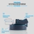 Ремень мужской Piquadro Blue Square CU2619B2/NBLU2 регулир. 127х3.5см черный/темно-синий натур.кожа - купить недорого с доставкой в интернет-магазине