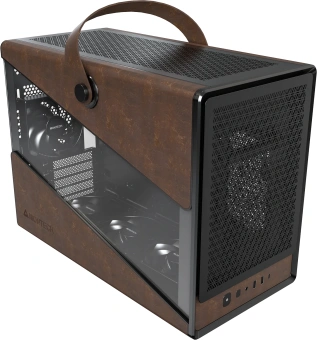 Корпус Montech Heritage PRO (B) черный без БП mATX 5x120mm 2x140mm 2xUSB3.0 audio bott PSU - купить недорого с доставкой в интернет-магазине