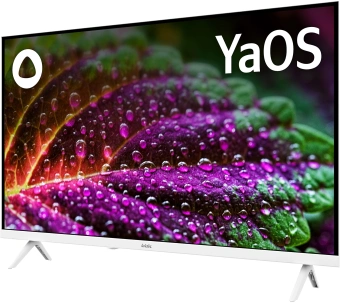 Телевизор LED BBK 32" 32LEX-7244/TS2C (W) Яндекс.ТВ белый HD 60Hz DVB-T2 DVB-C DVB-S2 USB WiFi Smart TV (RUS) - купить недорого с доставкой в интернет-магазине