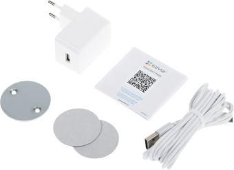 Камера видеонаблюдения IP Ezviz C1C-B 1080P Wi-Fi 2.8-2.8мм цв. корп.:белый (CS-C1C (1080P,H.265)) - купить недорого с доставкой в интернет-магазине