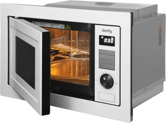 Микроволновая печь Domfy DM2540BW WG 25л. 900Вт белый (встраиваемая) - купить недорого с доставкой в интернет-магазине