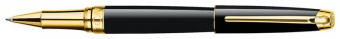 Ручка роллер Carandache Leman Ebony (4779.282) black lacquered GP F черн. черн. подар.кор. - купить недорого с доставкой в интернет-магазине