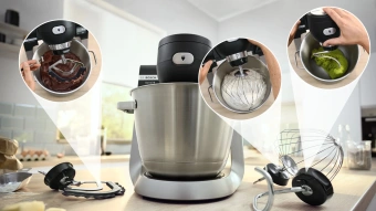Кухонная машина Bosch MUMS6ZS17 планетар.вращ. 1600Вт черный - купить недорого с доставкой в интернет-магазине