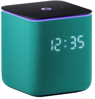 Умная колонка Yandex Станция Миди YNDX-00054EMD Алиса зеленый 24W 1.0 BT/Wi-Fi 10м - купить недорого с доставкой в интернет-магазине