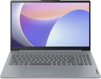 Ноутбук Lenovo IdeaPad Slim 3 15IRH8 Core i7 13620H 16Gb SSD512Gb Intel UHD Graphics 15.6" IPS FHD (1920x1080) без ОС grey WiFi BT Cam (83EM003TPS) - купить недорого с доставкой в интернет-магазине