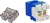 Модуль Lanmaster LAN-OK45U6/180N-BL Keystone RJ45 кат.6 син. - цена, купить или заказать с доставкой в интернет-магазине Модуль Lanmaster LAN-OK45U6/180N-BL Keystone RJ45 кат.6 син. - купить недорого с доставкой в интернет-магазине