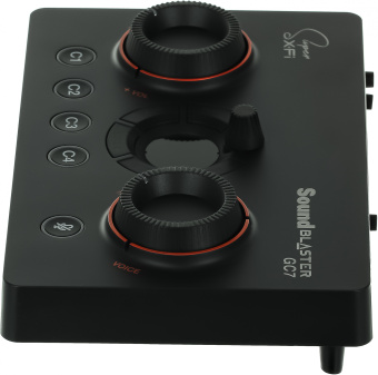 Звуковая карта Creative USB Sound BlasterX GC7 (Super X-Fi Ultra DSP) 7.1 Ret - купить недорого с доставкой в интернет-магазине