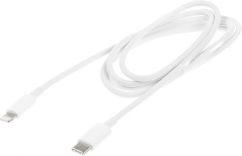 Кабель Xiaomi BHR4421GL USB Type-C (m)-Lightning (m) 1м белый - купить недорого с доставкой в интернет-магазине
