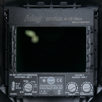 Маска сварщика Fubag IR 4-13N M филь.:хамел. см.экр.100x65мм черный (38438) - купить недорого с доставкой в интернет-магазине