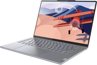 Ноутбук Lenovo Yoga Slim 7 14APU8 Ryzen 5 7640S 16Gb SSD512Gb AMD Radeon 760M 14.5" OLED 2.9K (2944x1840) Windows 11 Home l.grey WiFi BT Cam (83AA001DRU) - купить недорого с доставкой в интернет-магазине