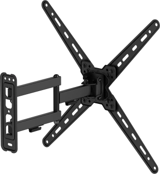 Кронштейн для телевизора Ultramounts UM958 черный 13"-43" макс.25кг настенный поворот и наклон - купить недорого с доставкой в интернет-магазине