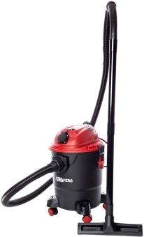Строительный пылесос RedVerg RD-VC1200S-20P 1200Вт (уборка: сухая/сбор воды/выдув) черный - купить недорого с доставкой в интернет-магазине