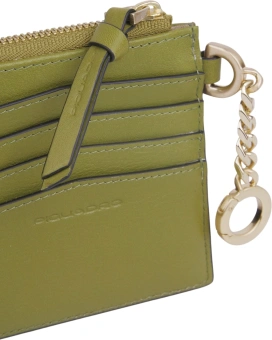 Чехол для кредитных карт Piquadro Ashley PP5910W134R/VE оливковый натур.кожа - купить недорого с доставкой в интернет-магазине