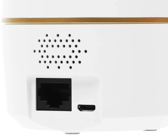 Камера видеонаблюдения IP Dahua DH-IPC-H2AP-0360B Wi-Fi 3.6-3.6мм цв. корп.:белый/черный - купить недорого с доставкой в интернет-магазине