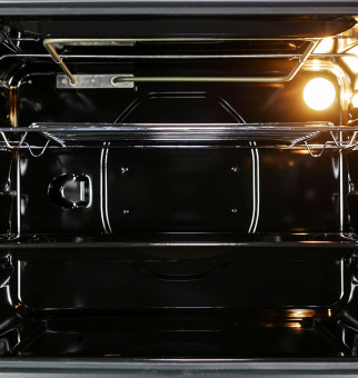 Духовой шкаф Электрический Lex EDM 040 BBL черный - купить недорого с доставкой в интернет-магазине