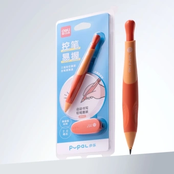 Карандаш мех. Deli SH321orange Pupal оранжевый блистер - купить недорого с доставкой в интернет-магазине