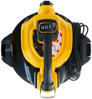 Строительный пылесос DeWalt DXV245P 1400Вт (уборка: сухая/влажная) желтый - купить недорого с доставкой в интернет-магазине