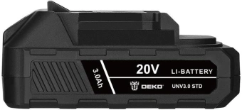Батарея аккумуляторная Deko UNV3.0 STD 20В 3Ач Li-Ion (063-4493) - купить недорого с доставкой в интернет-магазине