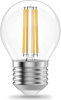 Лампа филам. Gauss Filament 8Вт цок.:E27 шар (упак.:1шт) (52218) - купить недорого с доставкой в интернет-магазине