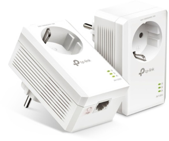 Сетевой адаптер HomePlug AV TP-Link TL-PA7017P KIT AV1000 Gigabit Ethernet (упак.:2шт) - купить недорого с доставкой в интернет-магазине