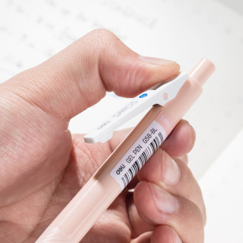 Набор ручек гелев. автоматическая Deli (EG58-BL-P) ассорти d=0.5мм син. черн. кор.карт. (12шт) резин. манжета - купить недорого с доставкой в интернет-магазине