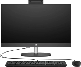 Моноблок HP ProOne 240 G10 23.8" Full HD i5 1335U (1.3) 8Gb SSD512Gb UHDG Free DOS GbitEth WiFi BT 90W клавиатура мышь Cam черный 1920x1080 - купить недорого с доставкой в интернет-магазине