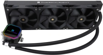 Система водяного охлаждения Thermalright Frozen Prism 360 Soc-AM5/AM4/1151/1200/2066/1700 черный 4-pin 27dB Al Ret (F-PRISM-360-BL) - купить недорого с доставкой в интернет-магазине
