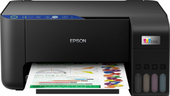 МФУ струйный Epson L3251 (C11CJ67409) A4 WiFi USB черный - купить недорого с доставкой в интернет-магазине