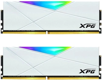 Память DDR4 2x8GB 3600MHz A-Data AX4U36008G18I-DW50 XPG Spectrix D50 RGB RTL Gaming PC4-28800 CL18 DIMM 288-pin 1.35В dual rank с радиатором Ret - купить недорого с доставкой в интернет-магазине