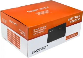 Стабилизатор напряжения Smartwatt AVR Triac 5000TW 5000ВА черный - купить недорого с доставкой в интернет-магазине