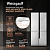 Холодильник Weissgauff WCD 450 White Rock Glass NoFrost Inverter 3-хкамерн. белый