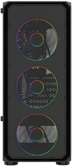 Корпус Bloody CC-126 черный без БП ATX 8x120mm 2xUSB2.0 1xUSB3.0 audio bott PSU - купить недорого с доставкой в интернет-магазине
