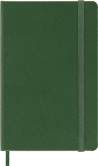 Блокнот Moleskine CLASSIC QP012K15 Pocket 90x140мм 192стр. нелинованный твердая обложка зеленый - купить недорого с доставкой в интернет-магазине