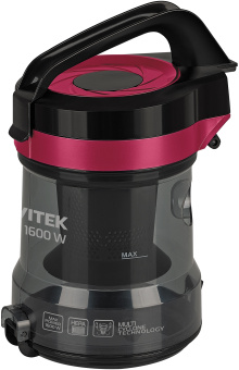 Пылесос Vitek VT-1838 1600Вт черный - купить недорого с доставкой в интернет-магазине