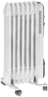 Радиатор масляный Neoclima NC 9307 1500Вт белый - купить недорого с доставкой в интернет-магазине