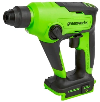 Перфоратор Greenworks GD24SDS1 патрон:SDS-plus уд.:1.2Дж аккум. (кейс в комплекте) - купить недорого с доставкой в интернет-магазине