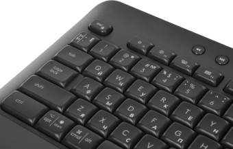 Клавиатура Logitech K650 черный USB беспроводная BT/Radio Multimedia (подставка для запястий) (920-010954) - купить недорого с доставкой в интернет-магазине