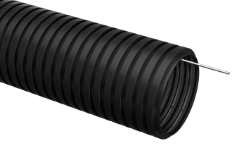 Труба гофр. гибкая П IEK CTG20-20-K02-025-1 внеш.D=20мм с протяжкой 25м чёрн. - купить недорого с доставкой в интернет-магазине