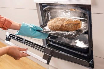 Плита Электрическая Gorenje GECS5C70WA белый/черный стеклокерамика (без крышки) - купить недорого с доставкой в интернет-магазине